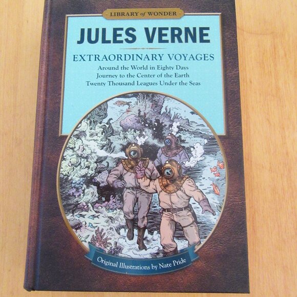 EXTRAORDINARY VOYAGES Jules Verne (HC2009) 3 Fantastic stories! - Picture 1 of 10